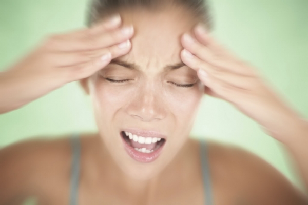 A woman in Alberta experiences a TMJ related headache